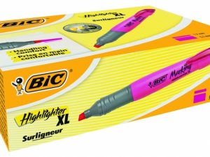 Textmarker BIC, 1.7-5.1 mm, Chisel tip, pink 1212-011 1 pcs.