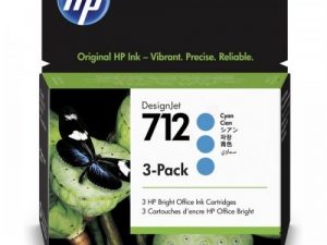 HP Ink No.712 Cyan tri-pack (3ED77A)