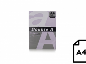 Colour paper Double A, 80g, A4, 100 sheets, Rainbow 3, 5 color