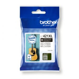 Brother LC421XL (LC421XLBK) Ink Cartridge, Black