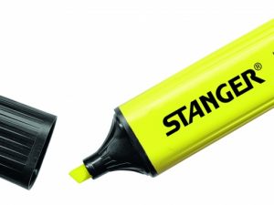 STANGER highlighter, 1-5 mm, yellow, 1 pcs. 180001000