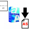 Paper Double A (A category), A5, 80g, 500 sheets