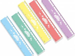 Colorino Pastel Rulers 20 cm