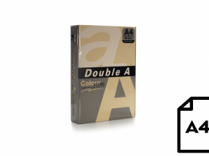 Colour paper Double A, 80g, A4, 500 sheets, Old Rose