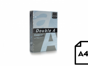 Colour paper Double A, 80g, A4, 500 sheets, Ocean