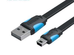 Vention VAS-A14-B200 Cable USB 2.0 A Male - USB 2.0 B Mini Male, 2 m