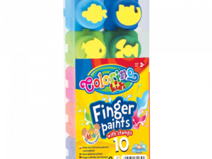 Colorino Kids Finger paints 10 colours