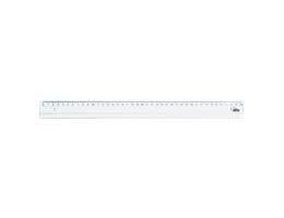 Ruler Forpus, plastic, transparent, 40cm 1225-022