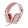 Logitech Zone Vibe 100 Wireless Headphones, Bluetooth, Rose