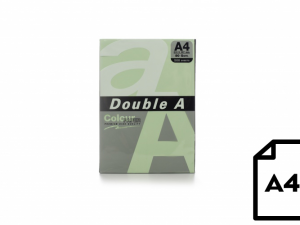 Colour paper Double A, 80g, A4, 500 sheets, Lagoon