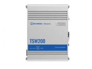 Teltonika TSW200 industrial unmanaged POE+ Ethernet switch