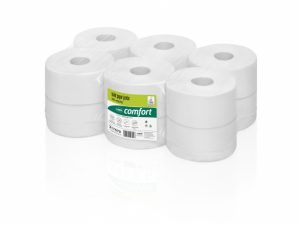 WEPA Toilet paper roller TPMB3120, 120m 480 sheets, 9.2 x 25, Recycled tissue, (12pcs)