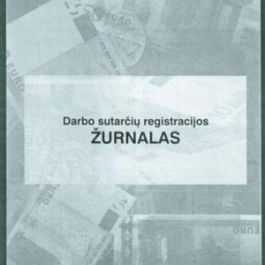 Darbo sutarčių registracijos žurnalas, A4 (12)  0720-017