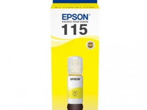 Epson 115 EcoTank (C13T07D44A) Ink Refill Bottle, Yellow