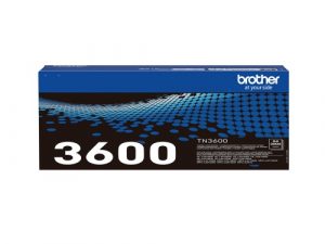 Brother TN-3600 (TN3600) Toner Cartridge, Black