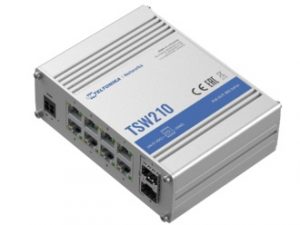 Teltonika TSW210 Unmanaged GIGABIT Ethernet switch with SFP