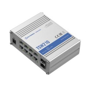 Teltonika TSW210 Unmanaged GIGABIT Ethernet switch with SFP