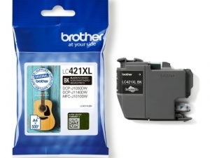 Brother LC421XL (LC421XLBK) Ink Cartridge, Black