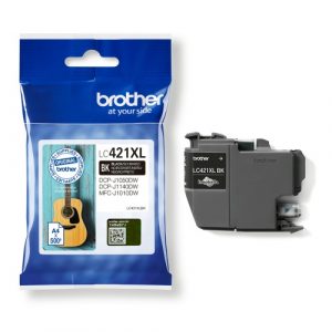 Brother LC421XL (LC421XLBK) Ink Cartridge, Black