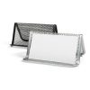 Business stand Forpus, silver, 1 compartment, perforated metal