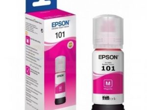 Epson 101 EcoTank (C13T03V34A) Ink Refill Bottle, Magenta