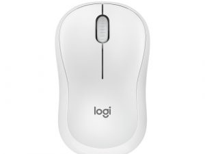 Logitech M240 Silent Wireless Mouse, Bluetooth, 4000 DPI, Off-White