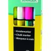 STANGER chalk MARKER, 3-5 mm, set 4 colours 620030