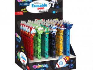 Retractable erasable pen Colorino Space Life