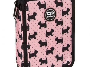 Double decker school pencil case with equipment Coolpack Jumper XL Doggies