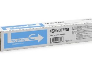 Kyocera TK-5215C Toner Cartridge, Cyan