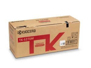 Kyocera TK-5270M Toner Cartridge, Magenta