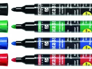 STANGER permanent MARKER M235, 1-3 mm, Set 4 colours 712012