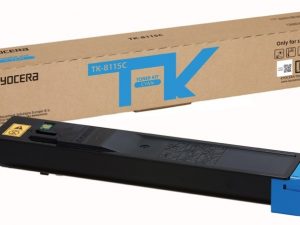 Kyocera TK-8115C Toner Cartridge, Cyan