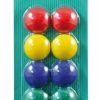 STANGER Whiteboard Magnets set of 8 colours, 1 set 73002