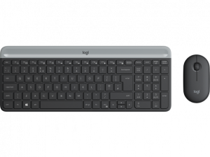 Logitech MK470 Slim Combo Wireless Keyboard + Mouse, US, Graphite