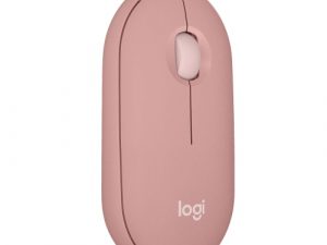 Logitech Pebble 2 M350s Belaidė pelė, RF Wireless + Bluetooth, 4000 DPI, Tonal Rose