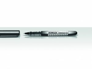 STANGER Rollerball Solid Inkliner 0.5 mm, black, 1 pcs. 7420001