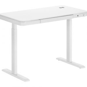 Adjustable Height Table Up Up Balder II White