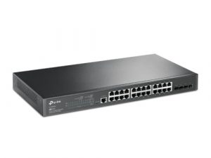 TP-Link JetStream 24-Port Gigabit L2 Managed Ethernet Switch with 4 SFP Slots