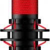 HyperX QuadCast Microphone USB Mini-B, 3.5mm jack, Red Lighting, Black