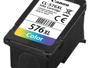 Canon CL-576XL (5441C001) Ink Cartridge, Cyan, Magenta, Yellow