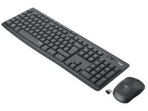 Logitech MK295 Silent Wireless Combo Wireless keyboard, US Int, Graphite