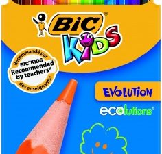 BIC Colored pencils KIDS EVOLUTION 12 colours 8290291