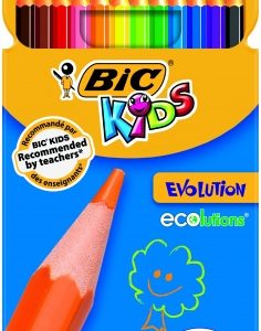 BIC Colored pencils KIDS EVOLUTION 12 colours 8290291