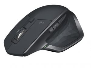 Logitech MX Master 2S Wireless Mouse, RF Wireless + Bluetooth, 4000 DPI, Graphite