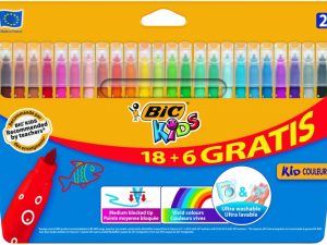 BIC Felt tip pens KIDS COULEUR, 24 colours 103240