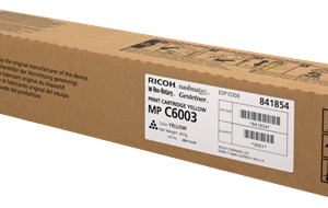 Ricoh MP C6003 (841854) Toner Cartridge, Yellow