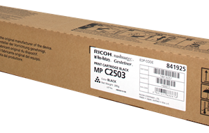 Ricoh MP C2503 (841925) Toner Cartridge, Black