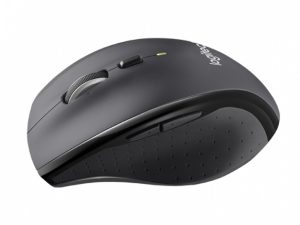 Logitech Marathon M705 Wireless Mouse, RF Wireless, 1000 DPI, Black/Grey