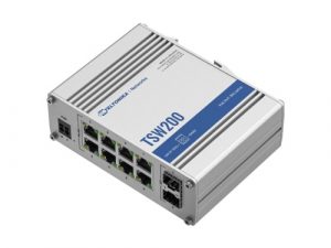 Teltonika TSW200 industrial unmanaged POE+ Ethernet switch